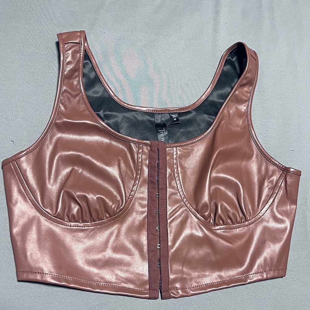 Brown Corset Top